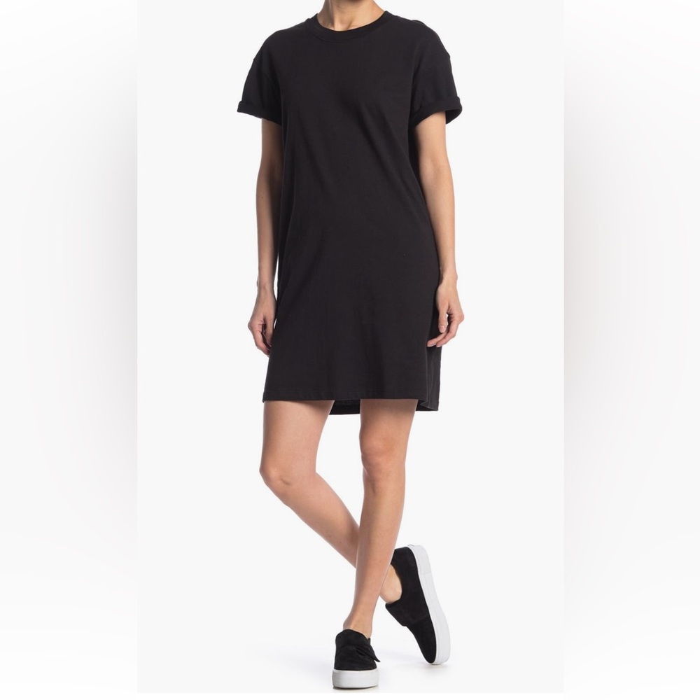 NWT | Madewell | Tina T-Shirt Dress | Black | Size XS